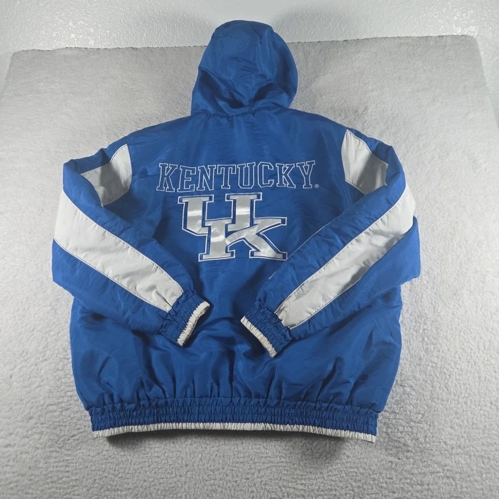 Vintage‎ University of Kentucky UK Zip Jacket Coat Size XL Blue Hoodie